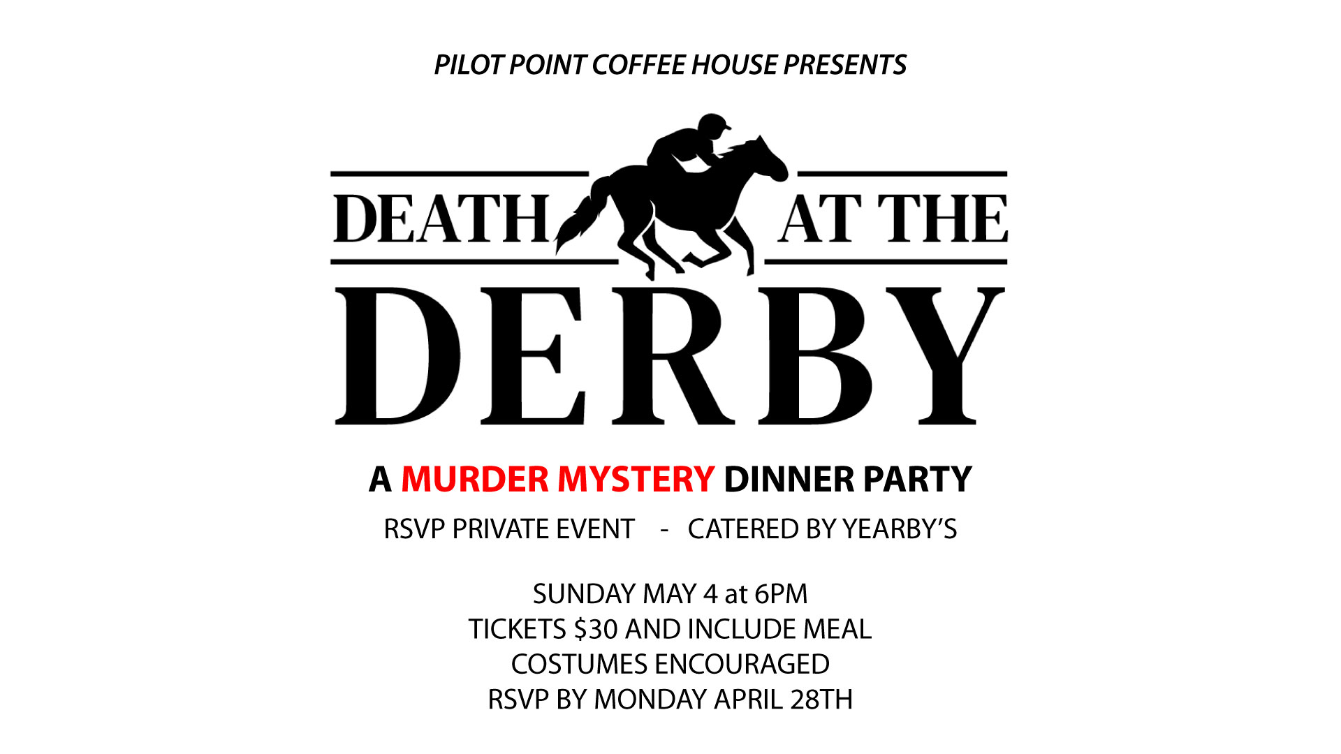 pilot point coffee house murder mystery