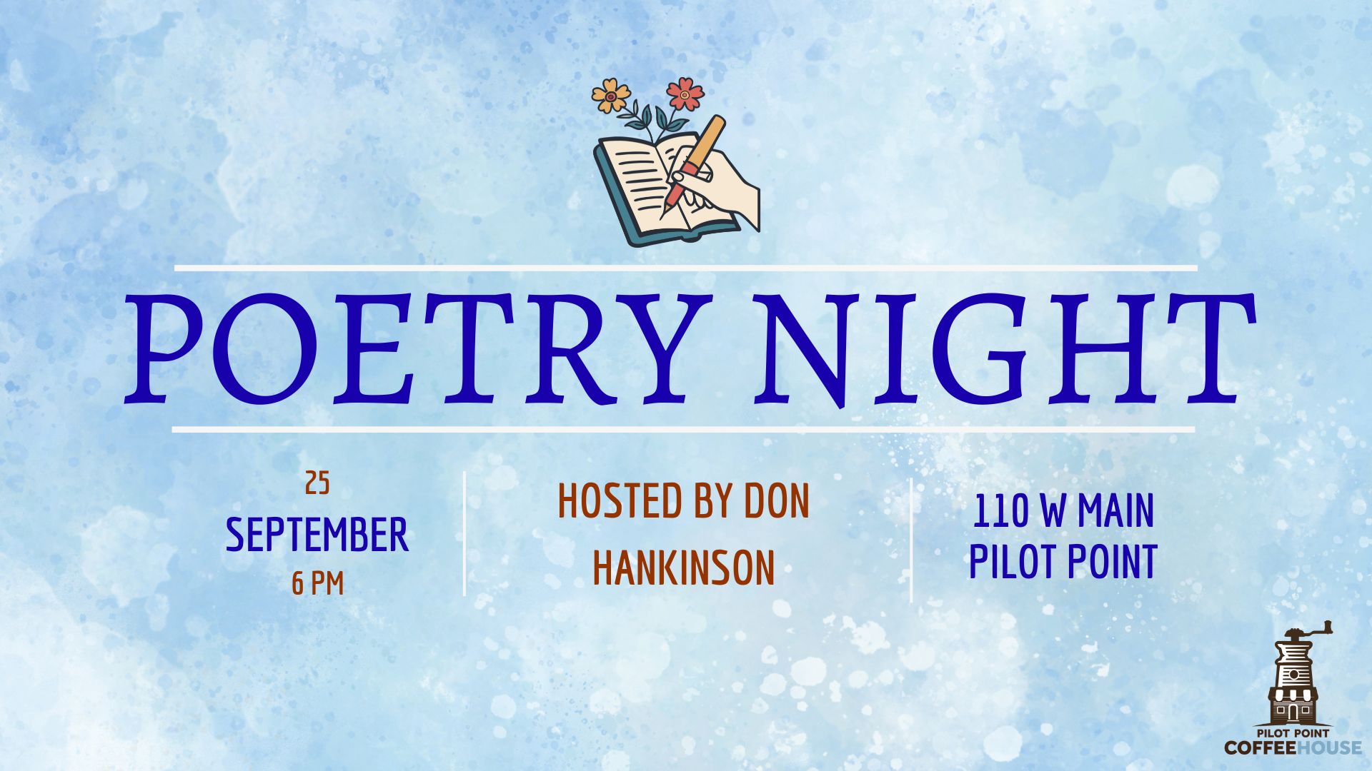Poetry Night 9-25